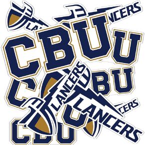 Desert Cactus California Baptist University Sticker Lancers CBU Stickers Vinyl Decals Laptop Water Bottle Car Scrapbook T1 (Type 1-1)