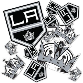 ملصق صبار الصحراء لوس أنجلوس كينجز فريق NHL National Hockey League ملصق من الفينيل لزجاجة مياه الكمبيوتر المحمول وقصاصات السيارة (النوع 1-1)