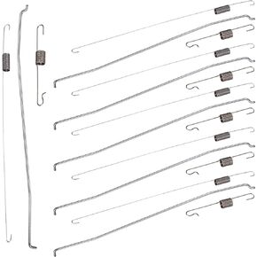PAGOW 18PCS Throttle Return Spring Linkage Kit Governor Connecting Rod Speed Control Carburetor Assortment Spring for Honda GX140 GX160 GX200 GX210 168F 170F Gasoline Engine
