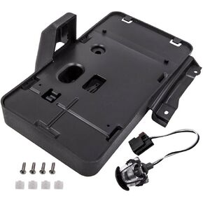 Rear License Plate Mounting Holder Bracket &Light for Jeep Wrangler JK 2007-2018