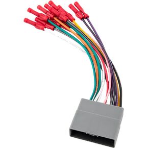 RED WOLF Radio Harness Compatible with Honda 2007-2011 Civic CR-V Odyssey Pilot, Acura 1989-2015 RDX/Integra Install Aftermarket Stereo Cable Adapter CD Player w/Wire Connector Butt