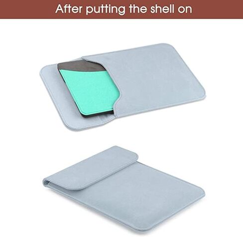 Sleeve Case for 6.8" E-Reader Compatible Paperwhite 11th 2021/Paperwhite Signature Edition 2021 Sleeve Bag Pouch Case Cover for 6-6.8'' Kobo/Tolino/Pocketbook 6-inch ebook Reader,Grey in Kuwait