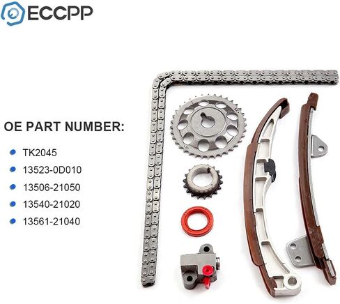 مجموعة سلسلة توقيت المحرك ECCPP لـ Scion xA، لـ Scion xB، لتويوتا Echo، لتويوتا بريوس، لتويوتا بريوس C، لتويوتا ياريس 1.5L in Saudi Arabia