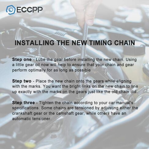 مجموعة سلسلة توقيت المحرك ECCPP لـ Scion xA، لـ Scion xB، لتويوتا Echo، لتويوتا بريوس، لتويوتا بريوس C، لتويوتا ياريس 1.5L in Saudi Arabia