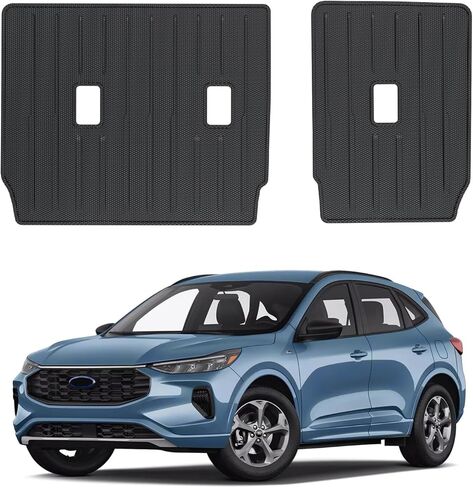 أغطية ظهر المقعد من CARESA لملحقات Ford Escape 2020-2024، واقي مسند الظهر TPE مناسب لجميع الأحوال الجوية لملحقات Ford Escape 2023 in Kuwait