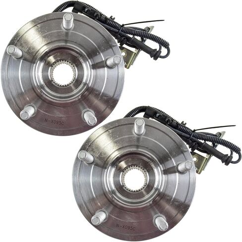 TRQ Front Wheel Hub & Bearing Pair Set for Town & Country Grand Caravan Routan in Saudi Arabia
