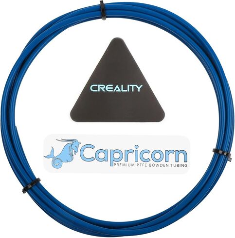 Creality Official Capricorn Bowden Tubing 3M، PTFE Teflon Tube Support 1.75mm خيوط مقاومة للحرارة، تشحيم عالي، احتكاك منخفض لـ Ender-3/3 Pro / 3 Max / 3 V2 / Ender-5 Series/CR-10 Series in Saudi Arabia