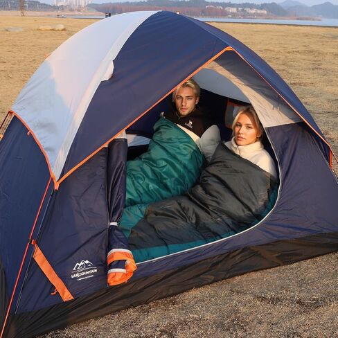Camping Tent 1/2/3/4 Person,Portable Windproof Dome Tent,Lightweight Waterproof Family Hiking Tent w/Removable Rain Fly for Adults Kids Backpacking,Easy Setup for Camp Outdoor in Saudi Arabia