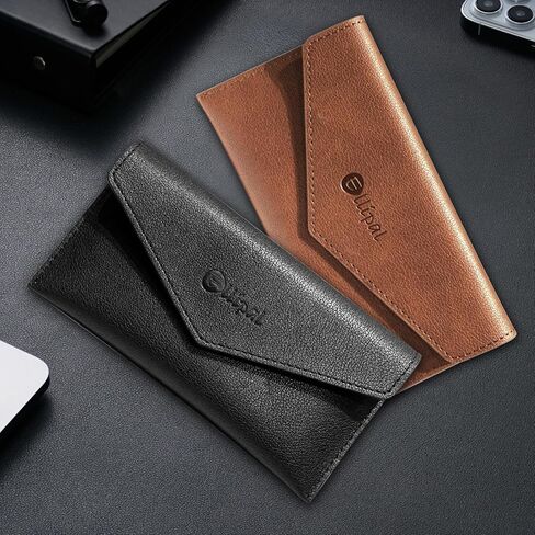 ELLIPAL Crypto Hardware Wallet Case Titan, Black PU Leather Anti-Scratch, Anti-Drop Protection, and Anti-Slip Design in Saudi Arabia
