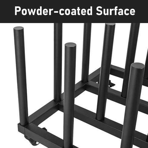 Vinyl Storage Cart Mobile Rack, 16 Roll Capacity Vinyl Roll Holder, Round Core Heavy Duty Vinyl Rolling Floor Rack, Media Roll Mover Mobile Storage Cart Rack in Saudi Arabia