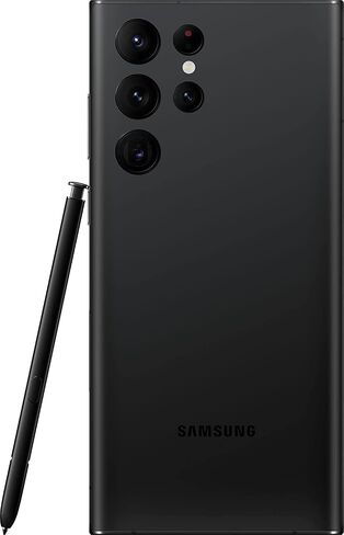 Samsung Galaxy S22 Ultra 5G (SM-S908) 128 جيجابايت/ 8 جيجابايت من ذاكرة الوصول العشوائي، إصدار عالمي مفتوح GSM - أسود فانتوم (متجدد) in Kuwait