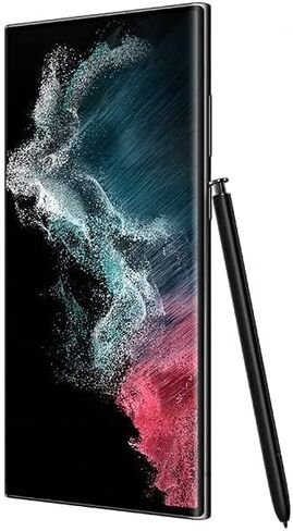 Samsung Galaxy S22 Ultra 5G (SM-S908) 128 جيجابايت/ 8 جيجابايت من ذاكرة الوصول العشوائي، إصدار عالمي مفتوح GSM - أسود فانتوم (متجدد) in Kuwait