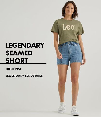 Lee Women's Legendary Seamed Denim Short in Saudi Arabia
