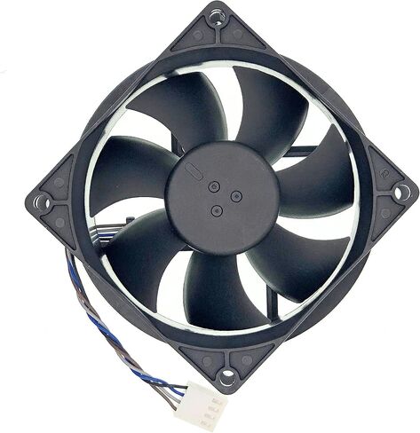 مروحة تبريد جديدة للمبرد FA08025M12LPD DC12V 0.50A 4-Wire 4-Pin 804057-001 60912B-001 8025 حجم مروحة تبريد وحدة المعالجة المركزية: 80x80x25mm. in Kuwait