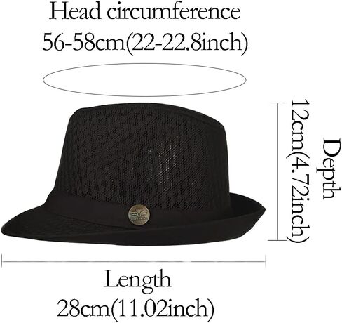 2/6 قطعة الصيف شبكة فيدورا سيدة تريلبي بنما قبعة باردة تنفس طوي الشمس الشاطئ القش قصيرة قبعة بحافة للرجال والنساء in Kuwait