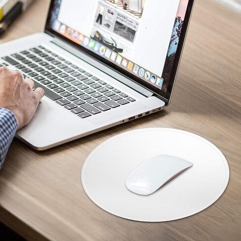 لوحة ماوس ذات حافة مخيطة، قاعدة ماوس مطاطية قابلة للغسل ومضادة للانزلاق، لوحة ماوس لطيفة جدًا للمكتب والمنزل والكمبيوتر المحمول والرجال والنساء والأطفال، مقاس 8.7 × 8.7 بوصة، أرجواني فانيليا in Kuwait