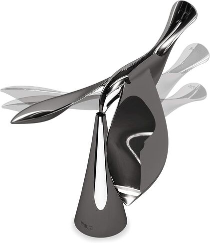 Umbra Tipsy Bottle Opener, Sculptural Bar Accessory, Luxury Flying Bird Soda, Cider, and Beer Opener, Chrome in Saudi Arabia