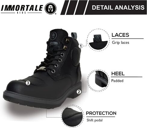 LEGEND - Motorcycle Boots for Woman - Ankle protector - Biker boots - Casual Boots - Leather boots - Botas para motociclista mujer in Saudi Arabia