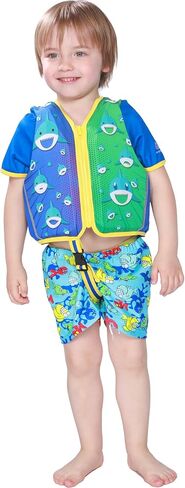 Swim Trainer Vest Short Sleeves Adjustable Safety Strap in Saudi Arabia