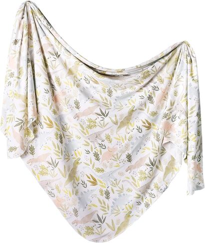 Copper Pearl Large Premium Knit Baby Swaddle Receiving Blanket Rex in Saudi Arabia