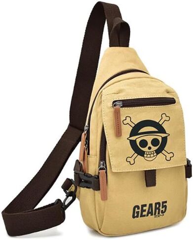 للجنسين النساء الرجال قطعة واحدة أنيمي هيكل جمجمة Crossbody حزمة مراوح الخصر حقيبة حبال الصدر حقيبة سفر محفظة in Saudi Arabia