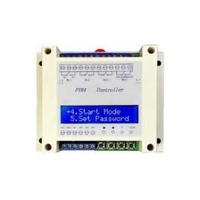 NOYITO 4-Channel Programmable Time Relay Controller 99-Step Multi-Channel Timing Trigger Solenoid Valve Linkage Control LCD Display Optocoupler Isolation