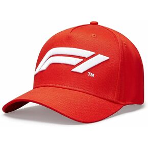 Formula 1 Tech Collection F1 Large Logo Baseball Hat Red