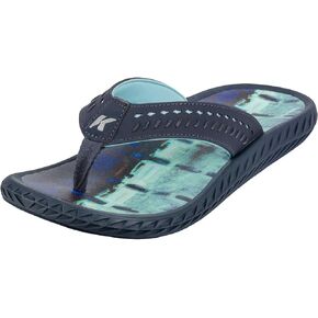 Korkers Fish Flip Sandals Marlin w/Fixed Kling-On Deck Soles