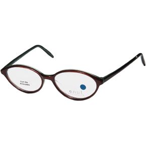 E.N.U.F Folk Mens/Womens Designer Full-rim Plastic Temples Hip Eyeglasses/Eyeglass Frame