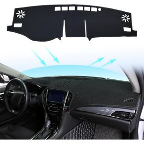 Dash Cover Mat for Toyota RAV4 2019 2020 2021 2022 2023 2024 Dashboard Cover for RAV4 Nonslip Dash Board Protector Mat Interior Accessories Sunshade Anti Glare Pad Carpet