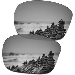 SmartVLT Men's Replacement Lenses for Oakley Sliver OO9262/Sliver Foldable/Folding/Sliver Asian Fit Sunglass - More Options