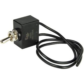 BEP 1002010 SPST Sealed Toggle Switch With Wire Leads - Off/On