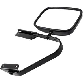 ECCPP Towing Mirror For 1980-1996 For Ford For F150P/U/BRONCO Truck Towing Mirror with Manual Telescopic Black Texture Housing
