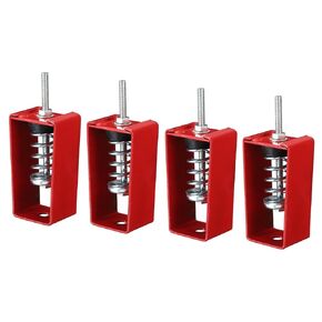 PATIKIL 55lbs Capacity Spring Vibration Isolator, 4 Pack Shock Absorber Shockproof Damping Hanger Anti Vibration for HVAC Air Conditioner Air Handling Units