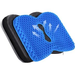 Kayak Seat Cushion - Anti-Slip Kayak Seat Pad, Kayak Accessories, Waterproof Gel Thicken Kayak Boat Canoe Rowing Rubber Dinghy Seat Pad for Sit in Kayak Chair Equipment Gear for Fishing Kayaks