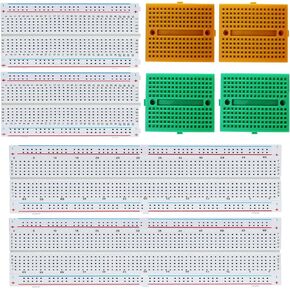 Solderless Breadboard, Breadboard Kit, Bread Board, Bread Boards Electronics, Breadboards 2PCs 840 Pin & 2PCs 400 Pin & 4PCs 170Pin