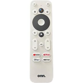 100026240 Voice Remote Control Compatibe with ONN Android TV 4K UHD Stick, ONN Google TV 4K Streaming Box, MECOOL MK2 Smart TV Box and MECOOL TV Streaming Stick