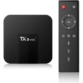 Android 11.0 TV Box,TX3 Mini Plus Amlogic S905W2 Quad Core RAM 4GB ROM 32GB Dual WiFi 2.4G/5.8G BT4.2 4K 6K AV1 Home Smart Media Player