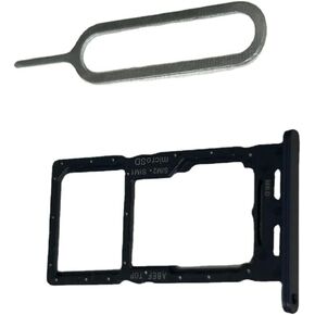 OEM SIM Card Tray SD Card Tray Holder Slot +pin Replacement for Samsung Galaxy A25 5G SM-A256B/A256U Black