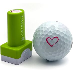 Self-Inking Golf Ball Stamp | Chic & Fun Golf Ball Stamper | Fast-Drying, Waterproof Golf Ball Marker Stamp | Reusable Golf Accessories for Women | Golfer Gifts | Golf Gadgets