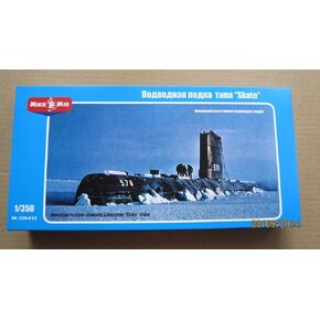 U.S. NUCLEAR-POWERED SUBMARINE 'SKATE' CLASS 1/350 MICRO-MIR 350-013