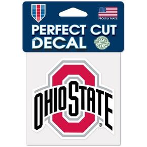 Ohio State University Buckeyes Perfect Cut 4" x 4" Decal