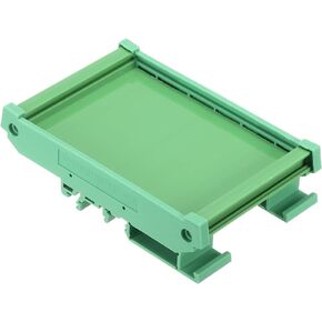 MECCANIXITY PCB DIN Rail Mount Carrier, Circuit Board Mounting Holder 90x200mm Green