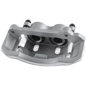 A-Premium Disc Brake Caliper Assembly with Bracket Compatible with Select Dodge Models - Ram 2500 3500 4000, 2000 2001 2002 - Front Driver and Passenger Side, 2-PC Set