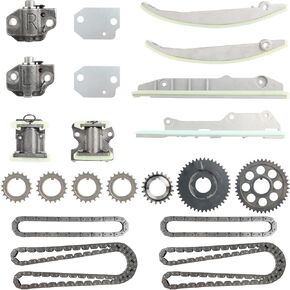 مجموعة سلسلة توقيت محرك PUENGSI، مجموعة سلسلة توقيت متوافقة مع 2001 Ford Mustang 4.6L DOHC استبدال # F3LY6268A in Kuwait