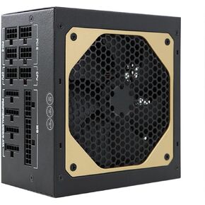 GLOTRENDS PW850W ATX 850W Fully Modular PC Power Supply Without Power Cord, 80 Plus Bronze Certified, 120mm Fan