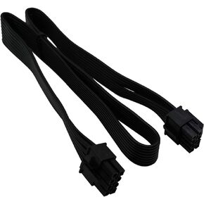 COMeap CPU Cable for EVGA PSUs, CPU 8 Pin Male to CPU 8 Pin (4+4 Detachable) Male EPS-12V Motherboard Power Adapter 25-inch(63cm)