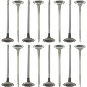 11347547187 11347587470 16pcs Intake Exhaust Valve Compatible with Mini Cooper S Coupe R56 N14 Turbo TL6346Q 2005 2006 2007 2008 2009 2010
