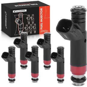 A-Premium Fuel Injectors Compatible with Ford Taurus 2000-2007 & Mercury Sable 2000-2005, 3.0L 6-PC Set