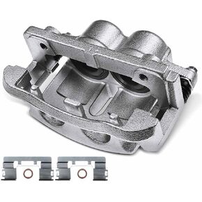 A-Premium Disc Brake Caliper Assembly with Bracket Compatible with Select Ford Models - For F-150 2004 - Front Driver and Passenger Side, 2-PC Set